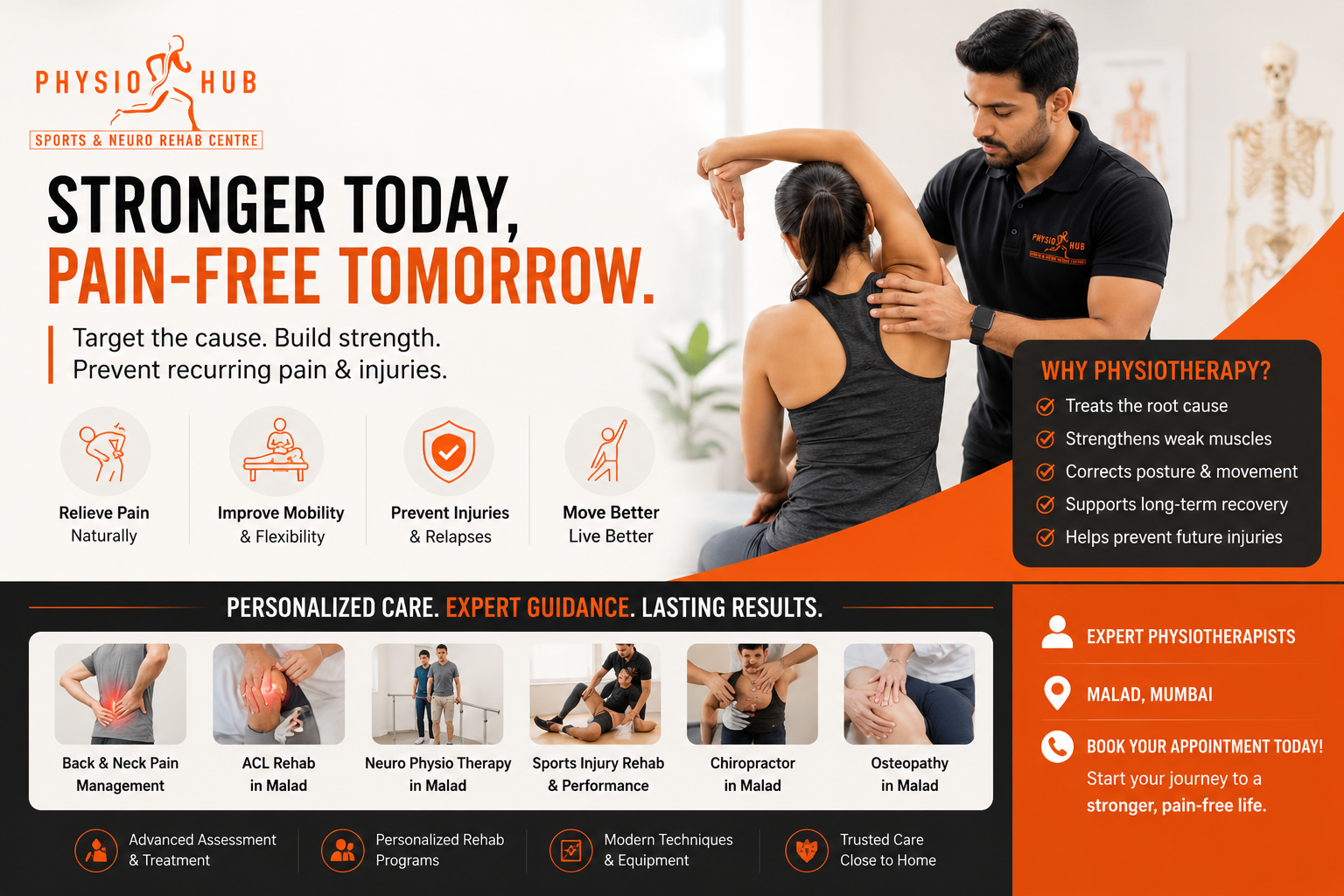 physiotherapist in Malad, Mumbai | PhysioHub