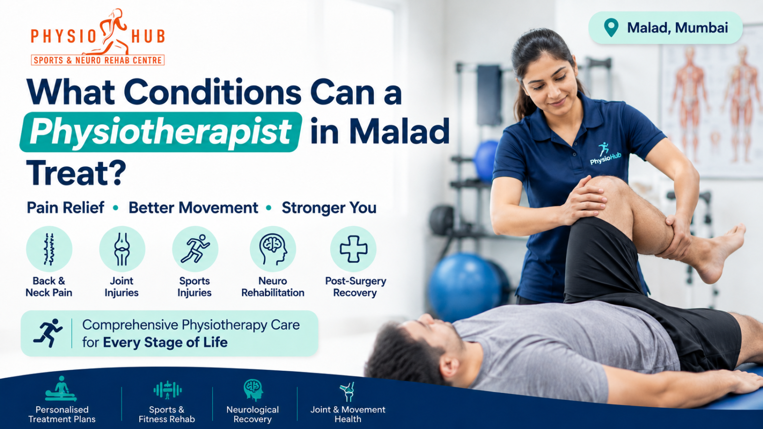 Physiotherapist in malad | Physiohub